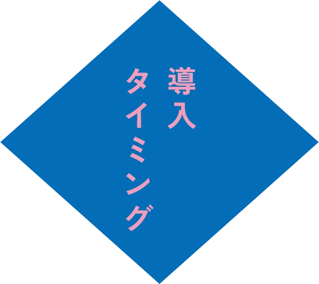 導入タイミング